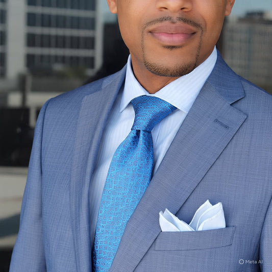 The Art of Coordination: Should Ties and Pocket Squares Match Your Suit Color?